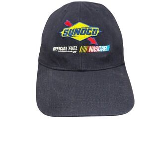 Sunoco NASCAR Hat Unisex OSFA Navy Blue Good Racing Official Fuel Baseball Cap